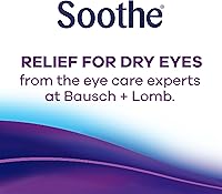 Vista 2 de Gotas oculares Soothe XP para síntomas de ojos secos, gotas lubricantes de protección extra, restaura la humedad, alivia la irritación y protege