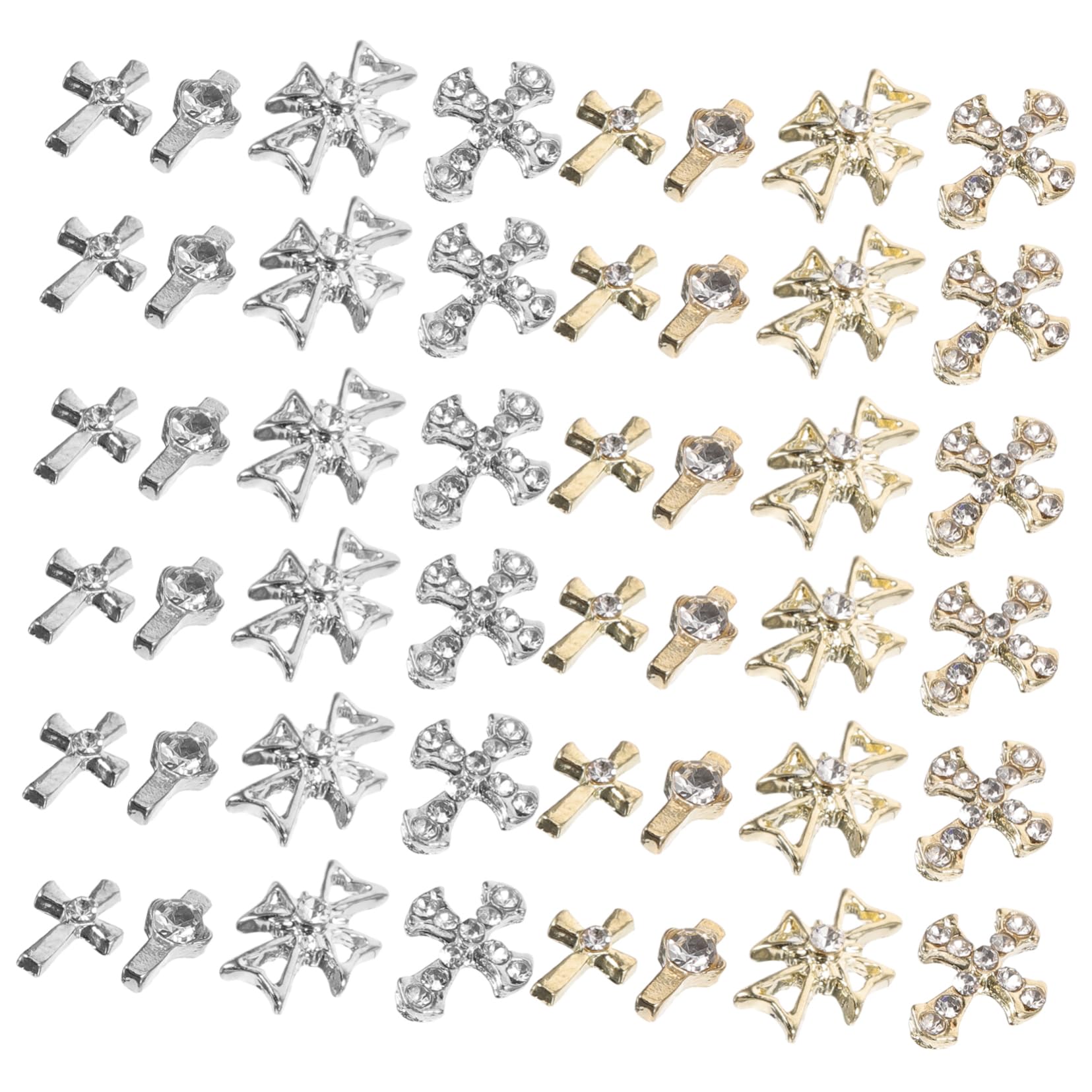 BESTYASH 320pièces Charms Pour Décorations Et Gemmes Pour Manucure De Nail Art Et