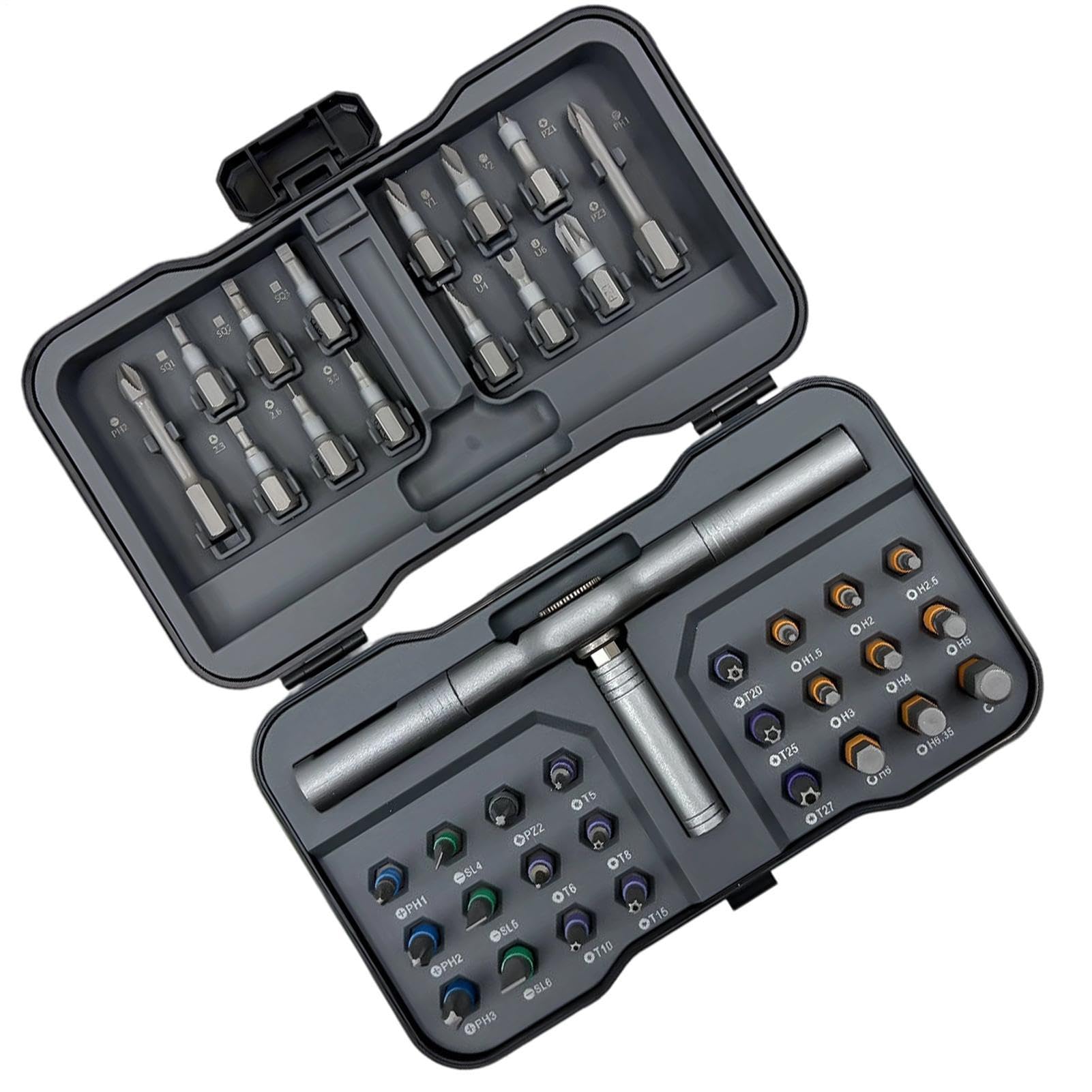 Ratschen-Schraubendreher-Set, präzises Taschenformat