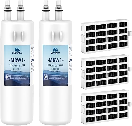 Miniatura 26 de MARRIOTTO Repuesto para filtro de aire para refrigerador Whirlpool, compatible con W10311524, Kenmore, FreshFlow, AIR1, W10335147, 2319308