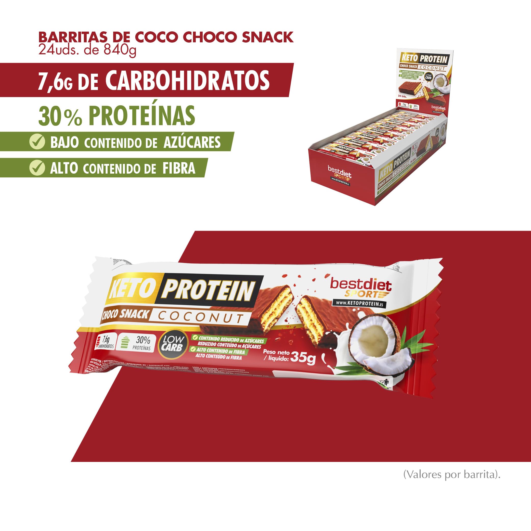 Choco Snack Coconut (24 X 35G)