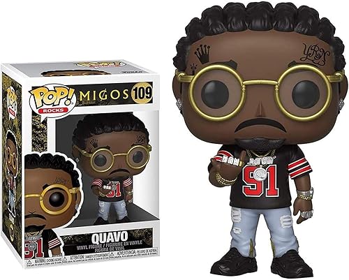 Funko Pop! Rocks: Migos - Quavo, Multicolor