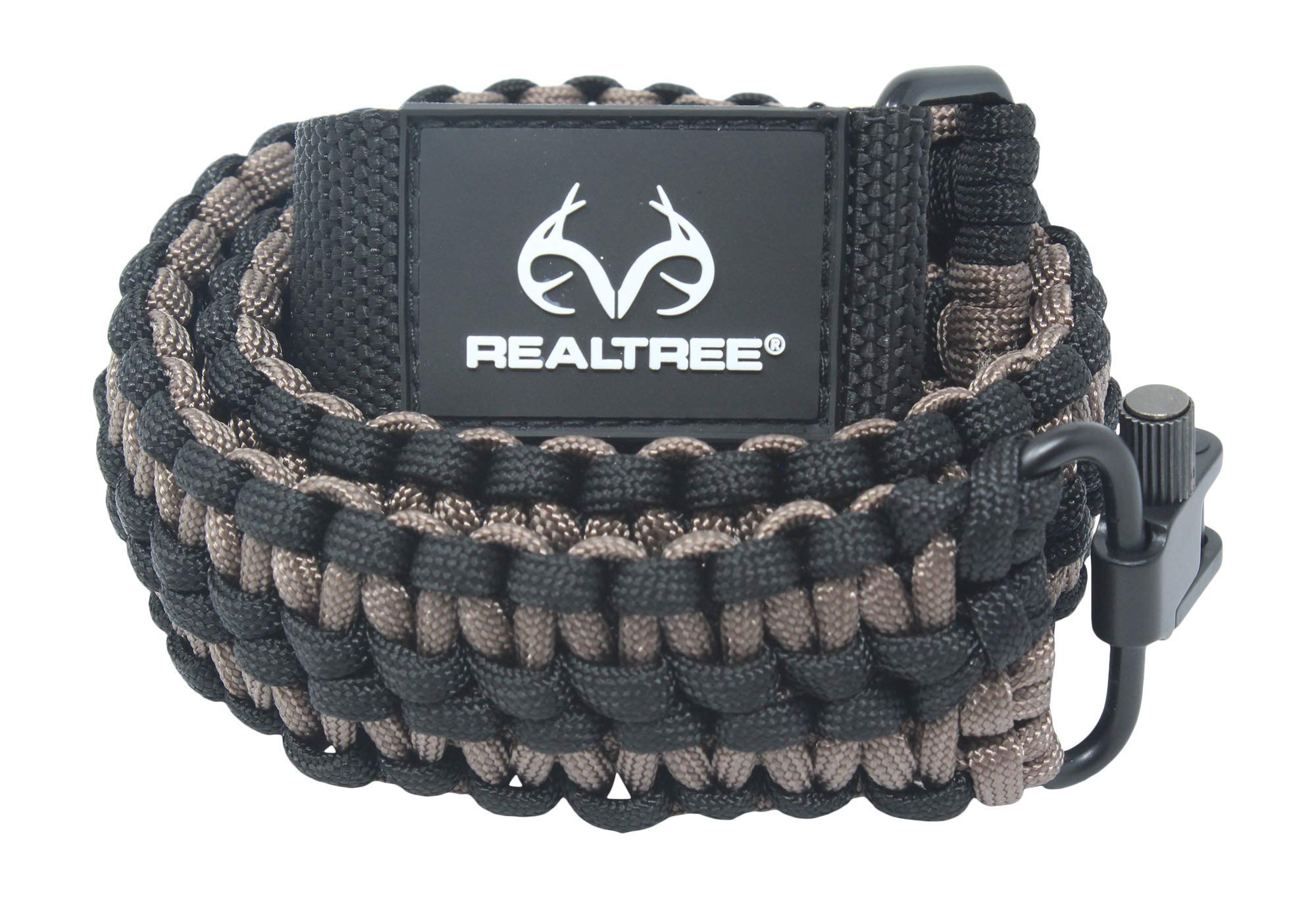 Ten Point GearRealtree Paracord Traditional 2 Points Gun Sling 550 Adjustable w/Swivels and Adapter. Officially Licensed Outdoor Sling. Perfect for Hunting and Survival Use. Super