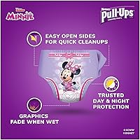 Vista 3 de Pull-Ups Learning Designs - Pantalones de entrenamiento para niñas, 2T-3T (18-34 libras), 25 unidades (el embalaje puede variar)