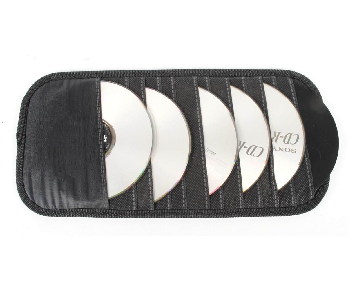 USACASHANDCARRY Visor 12pcs Disk Cd DVD Bag Hold Card Case Holder Storage Cd Bag