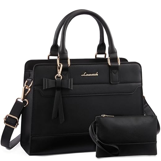 LOVEVOOK Purses for Women,Leather Tote Purse and Handbags,Satchel Shoulder Crossbody Top Handle Bags with Zipper