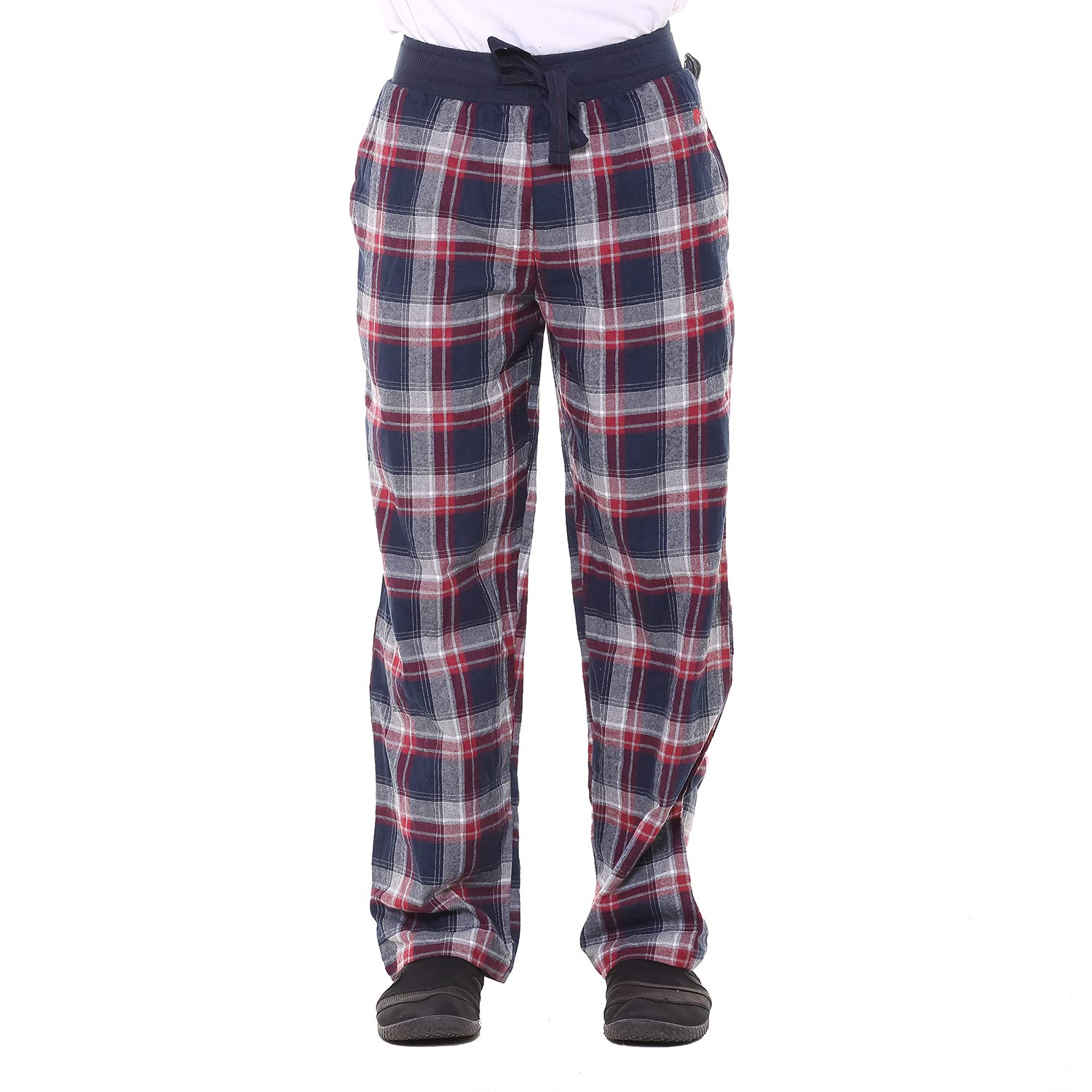 Men's Cotton Checkered Muliti Color Elastic Waist With Drawstring Plus Size Pyjama (Size : S TO 7XL)-image-16