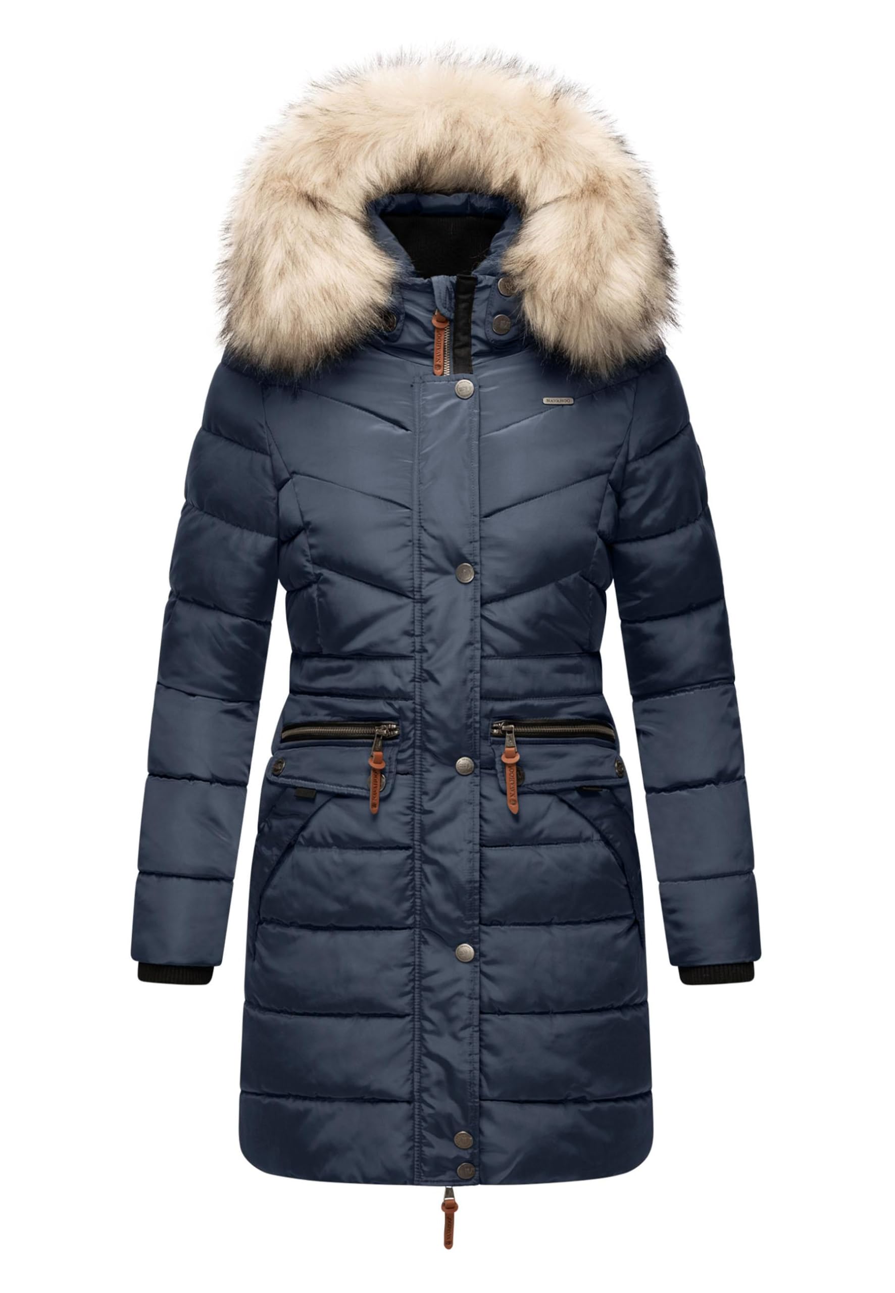 Navahoo B383 Parka Manteau d'hiver chaud matelassé pour femme