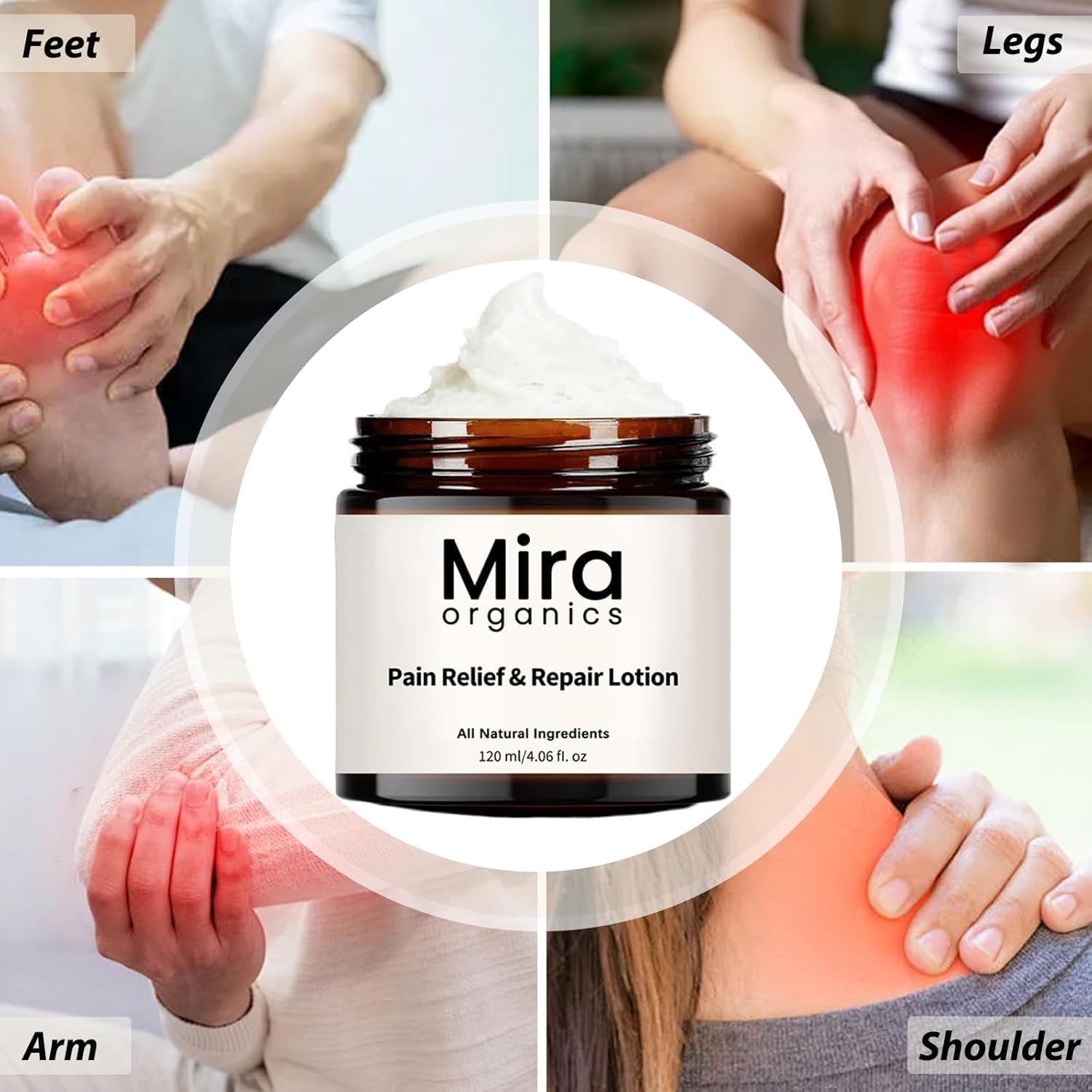 CDFC Mira Relief & Repair Lotion, Use natural plant ingredients