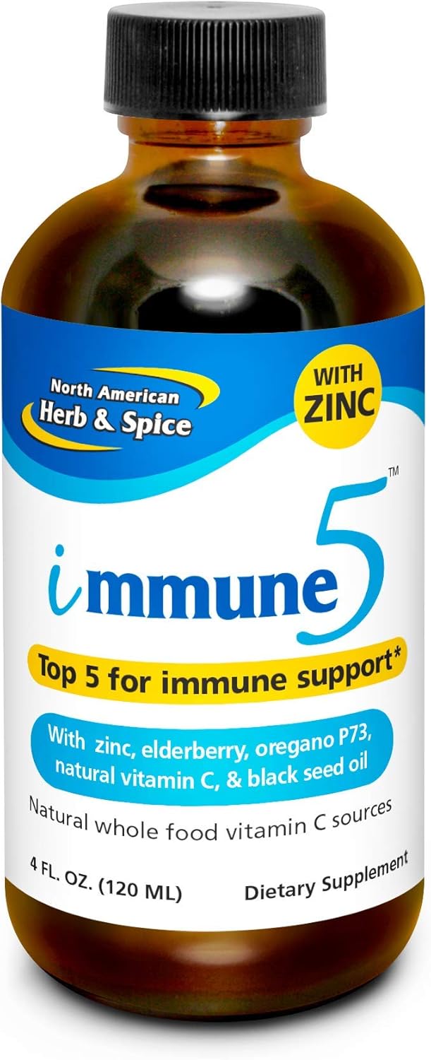 NORTH AMERICAN HERB & SPICE Immune-5 4 fl oz Liquid