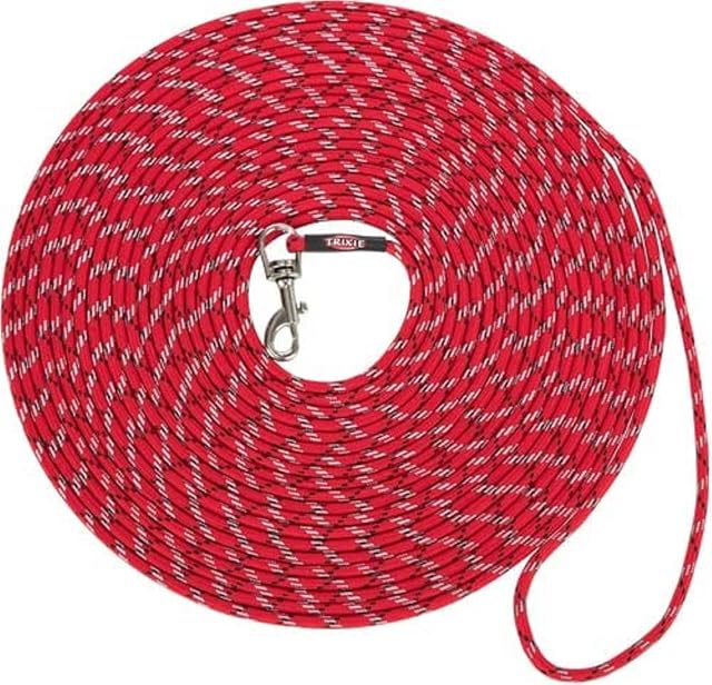 Correa de Seguimiento para Cachorros Junior, XXS-XS: 8 m/ø 4 mm, Rojo