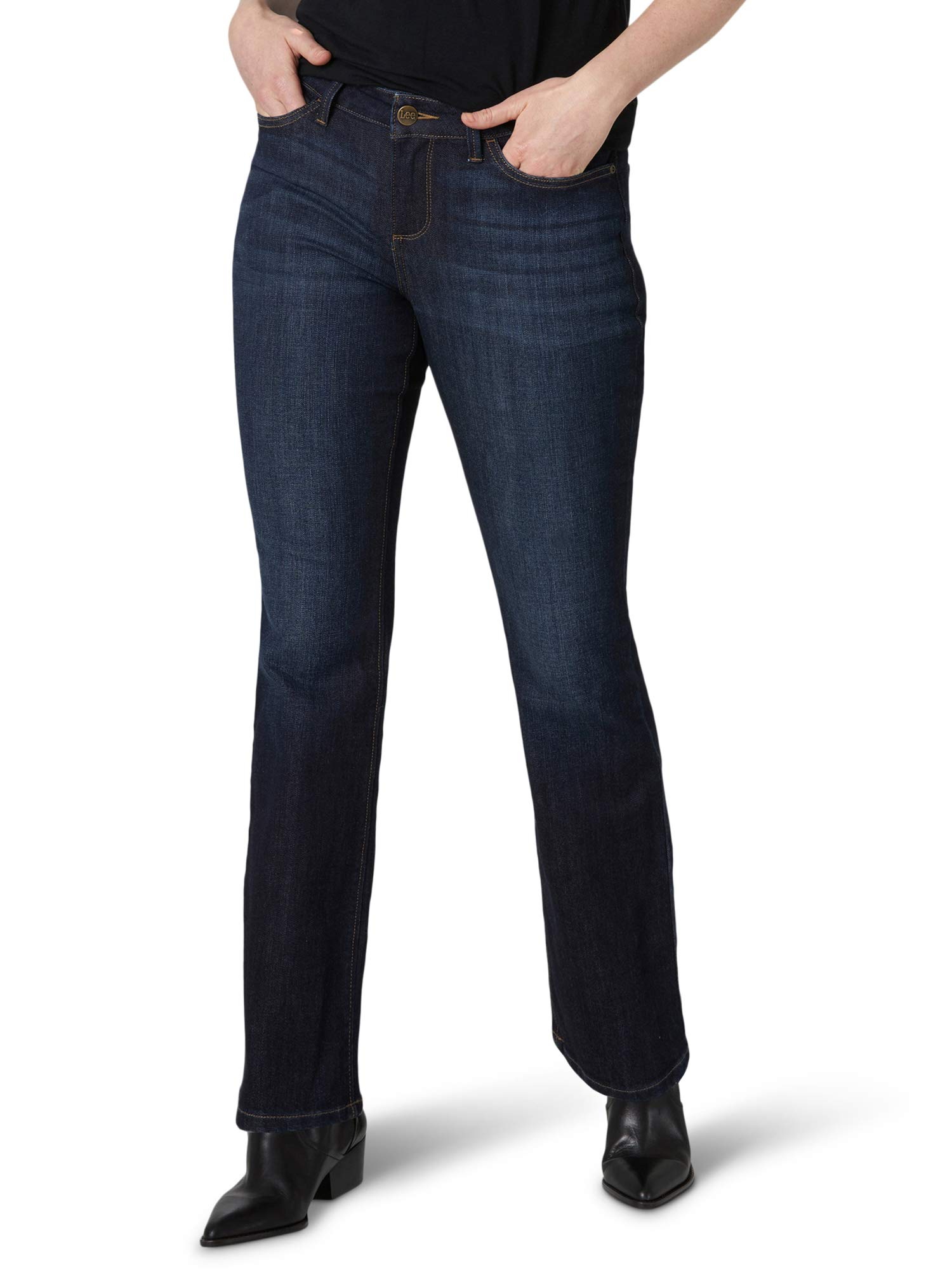 Women's Misses Secretly Shapes Regular Fit Bootcut Jean