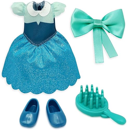 Miniatura 5 de Disney Store Official Ariel Animators' Collection Mini Doll Play Set – The Little Mermaid – 5 pulgadas | Authentic Store Toy Figure | Incluye