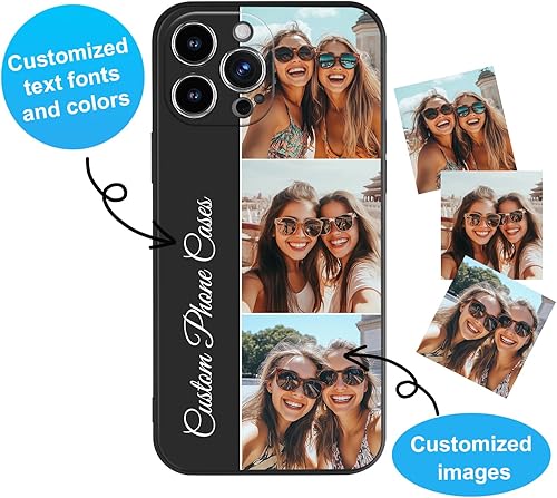 Miniatura 2 de Funda de teléfono con imágenes personalizadas para iPhone 16, 15, 14, 13, 12, 11 Pro Max Plus XR X 8 7 6, funda de fotos personalizada de silicona