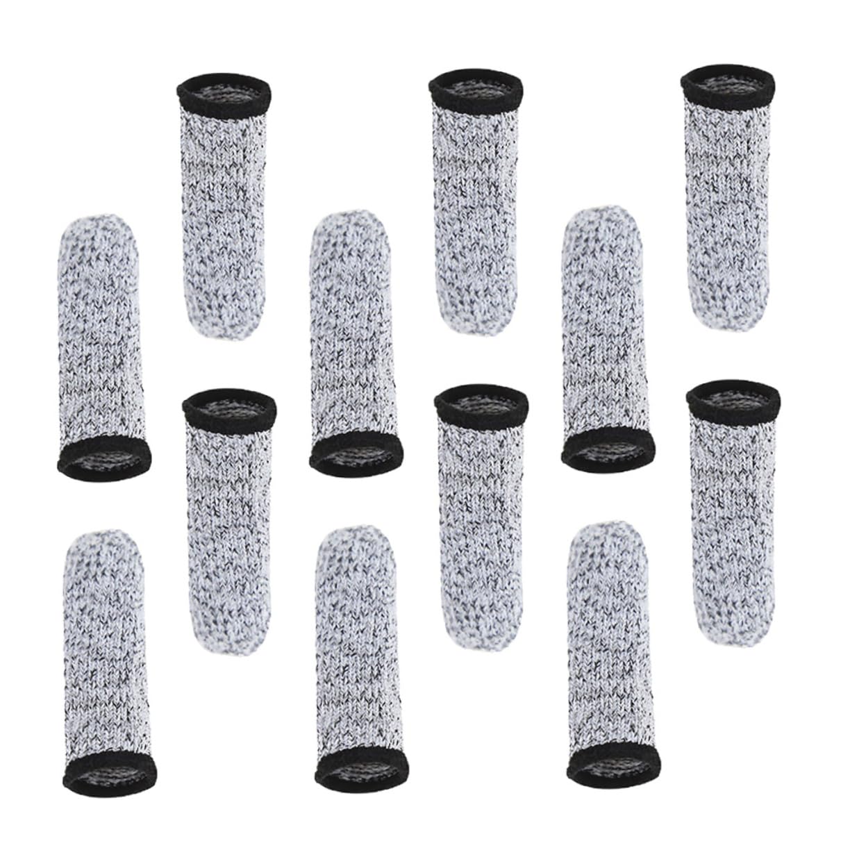 COLLBATH Finger Glove Cut Protection 6 Pairs Reusable Comfortable for Kitchen Garden Craft