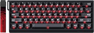 ATKGEAR FGG MAD 60HE Magnetic Gaming Keyboard, 1000Hz Polling Rate, Rapid Trigger Wired Hot-Swap, 61-Key Keyboard, RGB Backlight (Black)