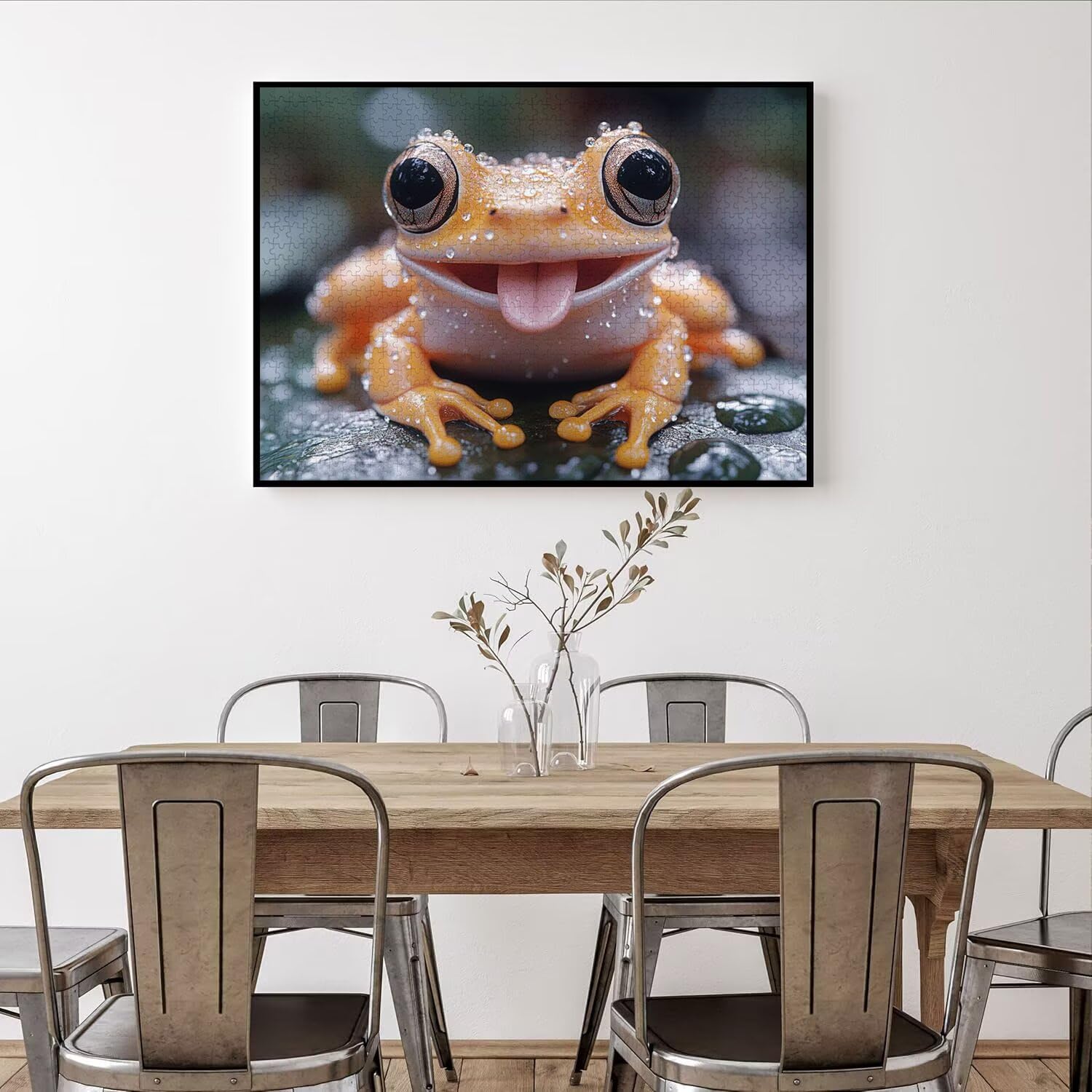1500 sztuk puzzli dla dorosłych żaba wymagające gry logiczne, n-697