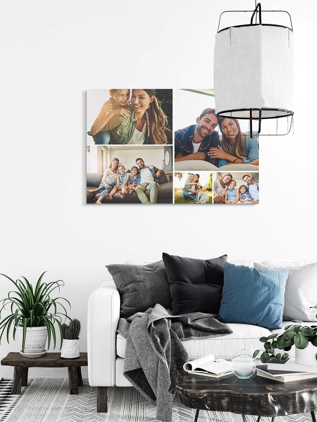 Paul Sinus individuelles Leinwandbild - Collage - SOFORT ONLINE Upload - Personalisieren Sie Ihre Fotos auf Leinwand