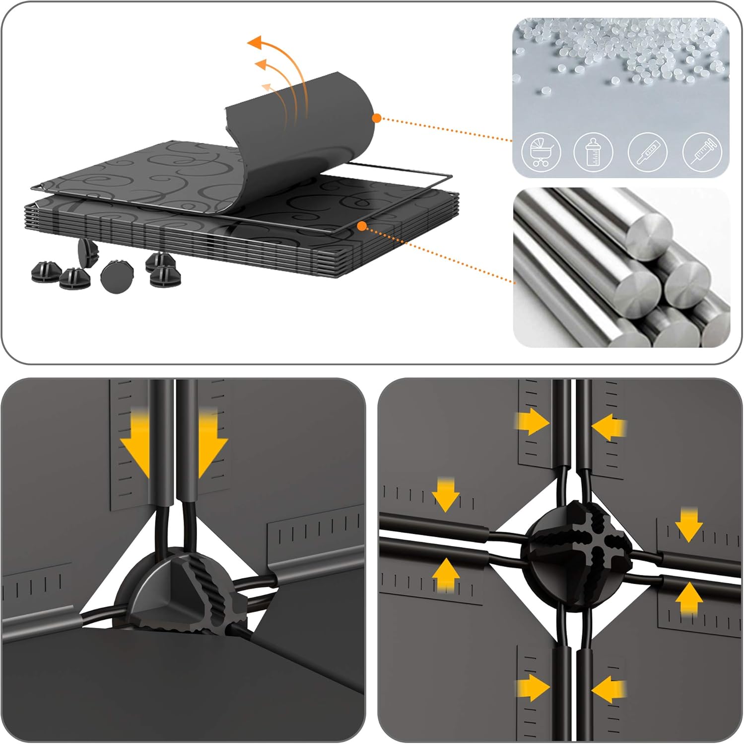 Black Friday Clearance JOISCOPE Portable Shoe Storage Organzier Tower, Modular Cabinet for Space Saving, Ideal Shoe Rack for Shoes, Boots, Slippers (Black,2x7-tier) Exclusive Discount 🔥 JOISCOPE Portable Shoe Storage Organzier Tower, Modular Cabinet for Space Saving, Ideal Shoe Rack for Shoes, Boots, Slippers (Black,2x7-tier)