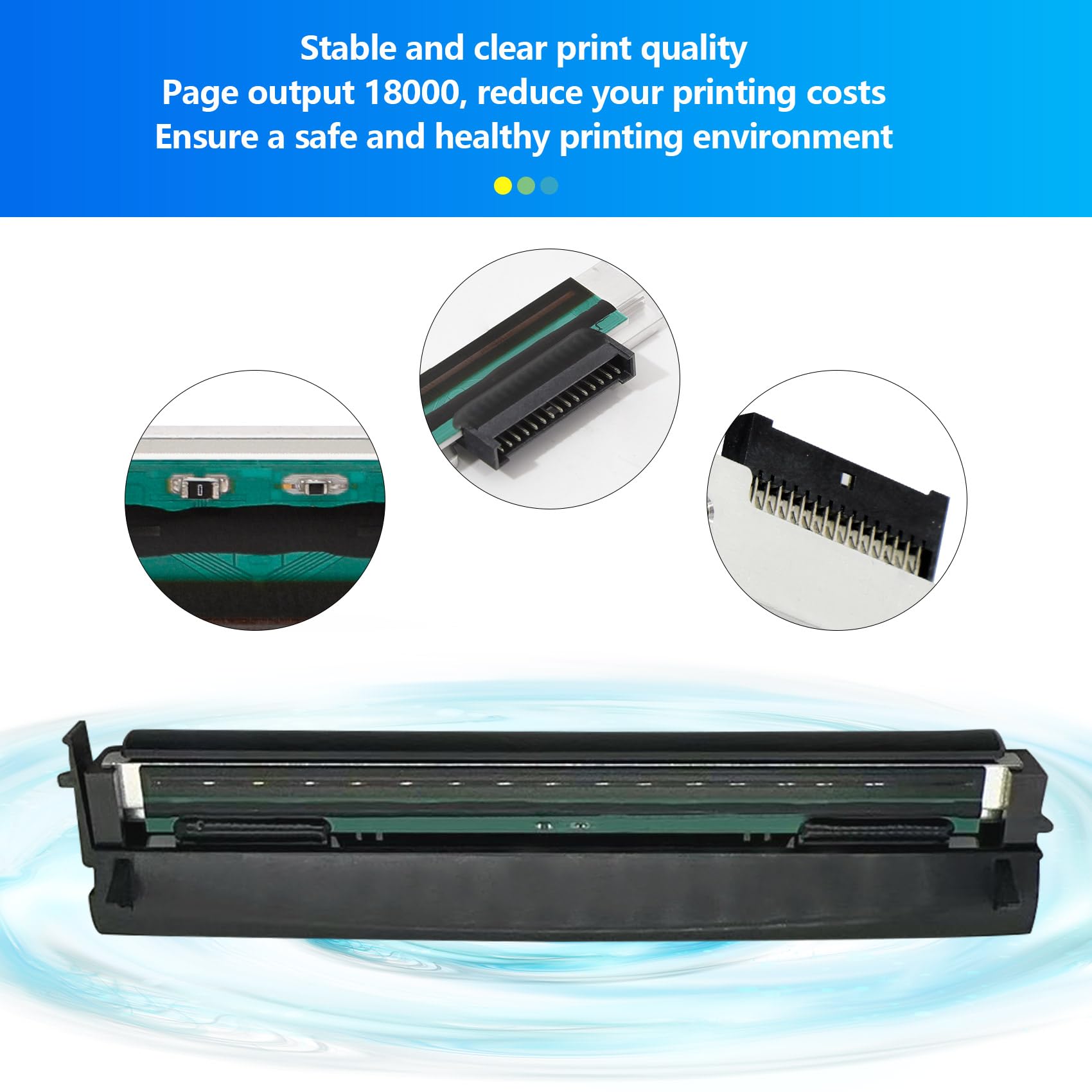 P1080383-226 Print Head with Stand New Kit Printhead for Zebra