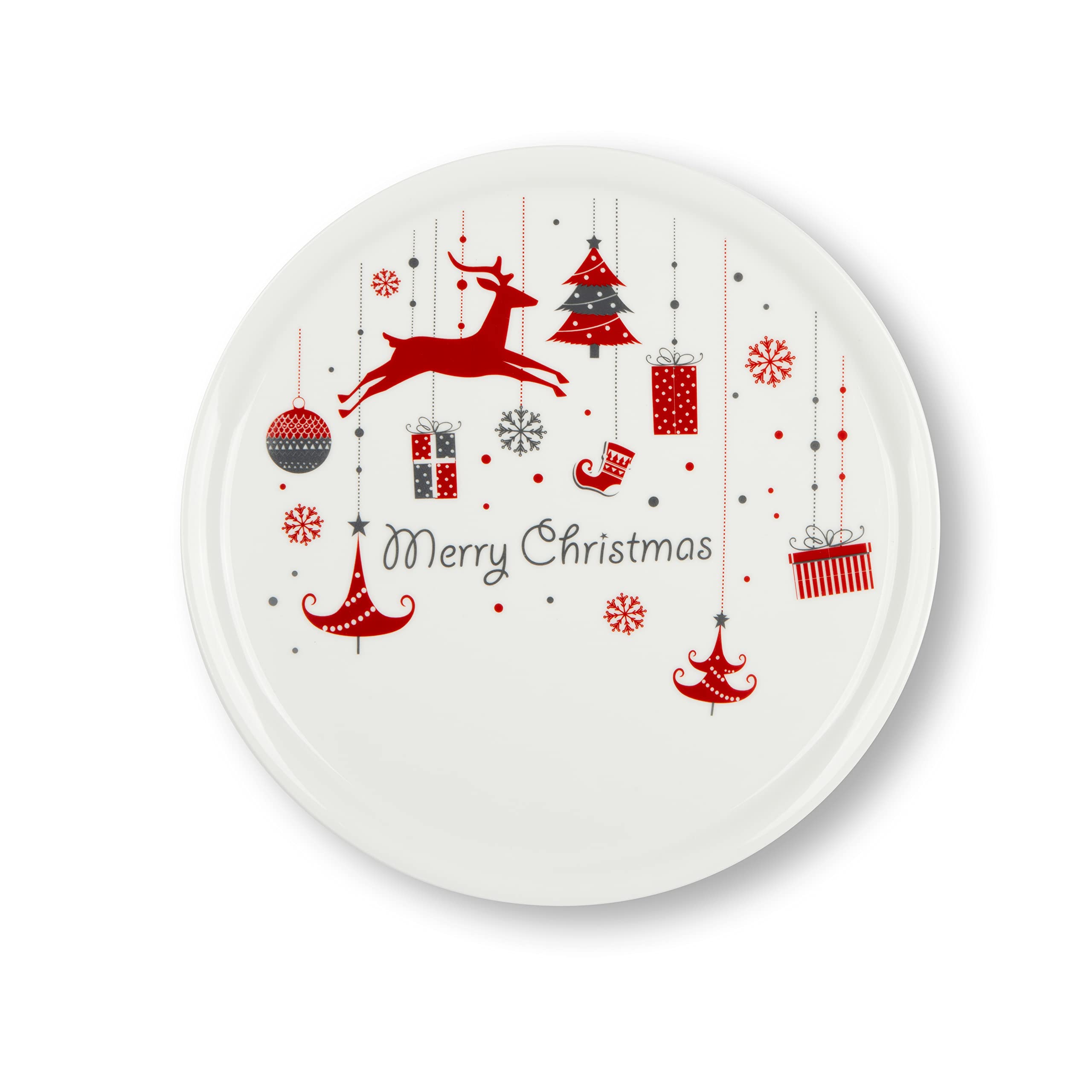 Excelsa Ready for Christmas Set 6 plates Panettone