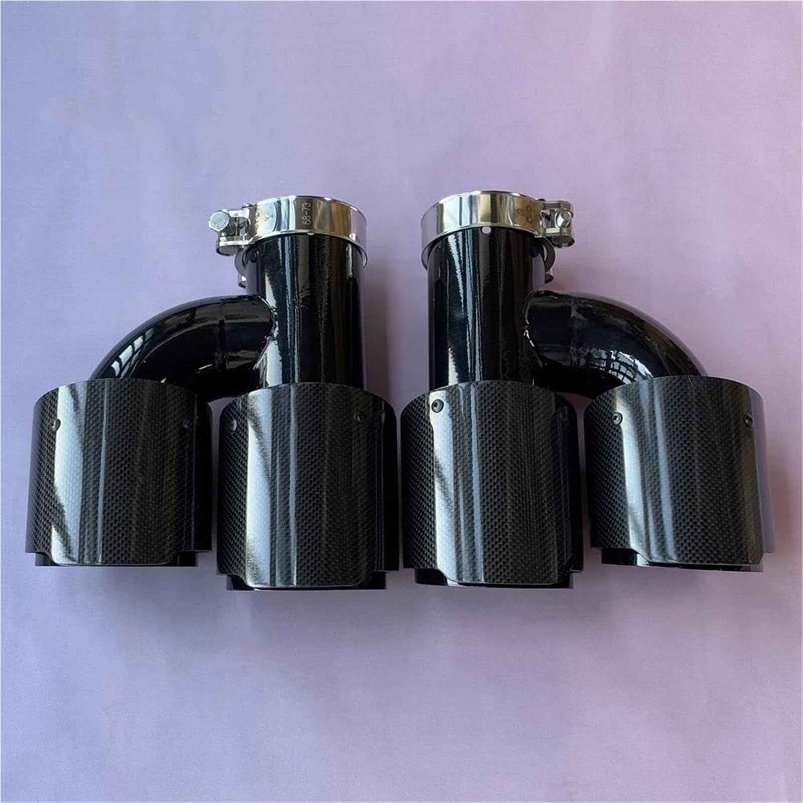 Puntas de escape dobles tipo H para renovar colas oxidadas de forma elegante 7