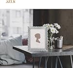 AELS 8x10 Inch Vintage Picture Frame, Elegant Antique Photo Frames with Glass Front, Photo Display, Tabletop Wall Hanging, Gift Ideas, Vine Pattern
