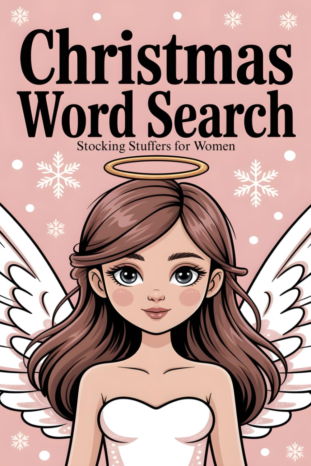 Stocking Stuffers for Women: Word Search Book for Adults: Christmas Gifts for Women: Cozy Puzzle Book with Solutions and Holiday Patterns