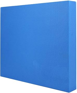 Yoga Balance Mat,Balance Training Padded Pad Soft Cushion Exercise Balance Pad Balance Boards for Physical Therapy,Stability Workout,Knee and Ankle Exercise Blue
