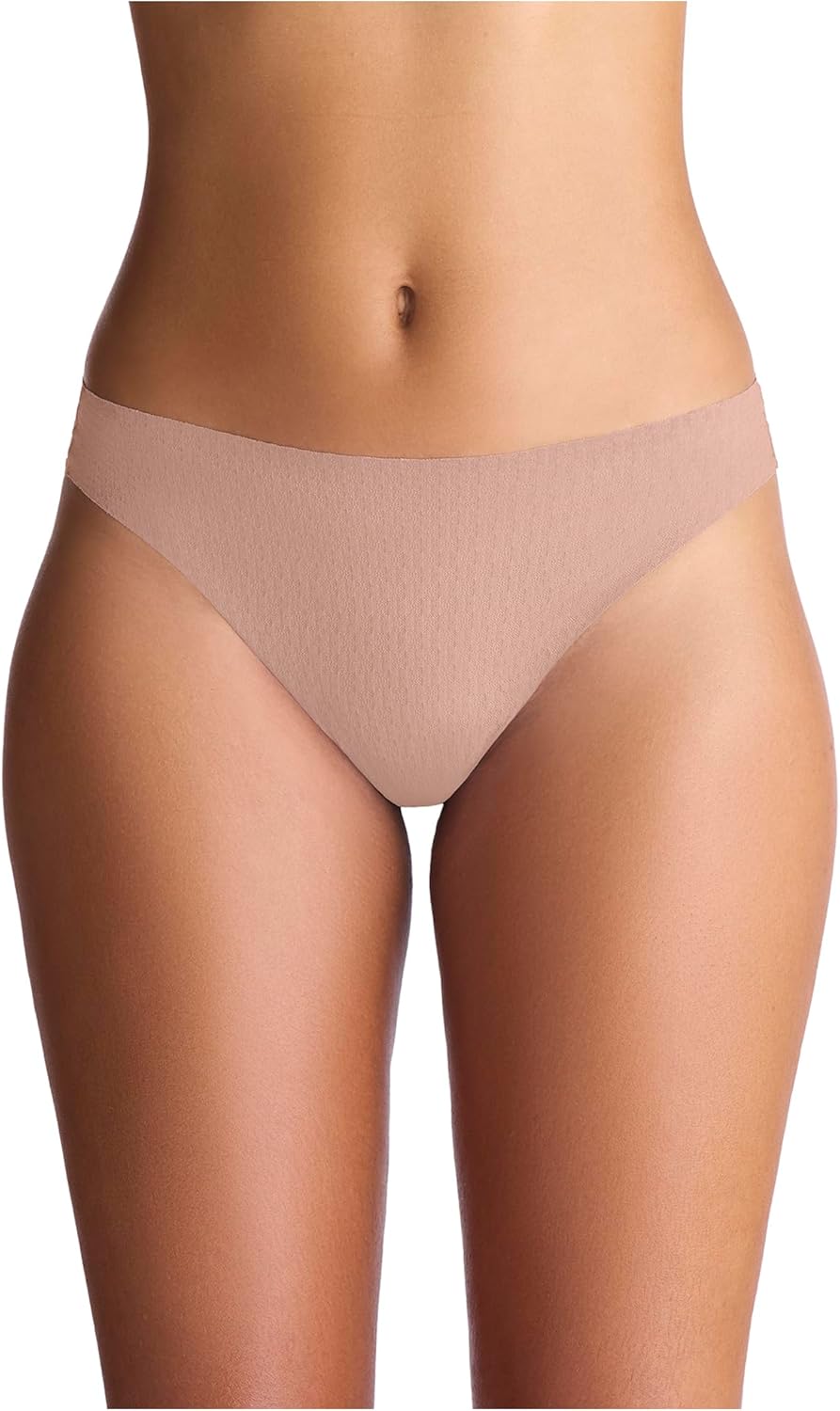 Under Armour Womens 3-Pack Pure Stretch No Show Thong Underwear, All-Day Comfort & Ultra-Soft Fit - Image 2