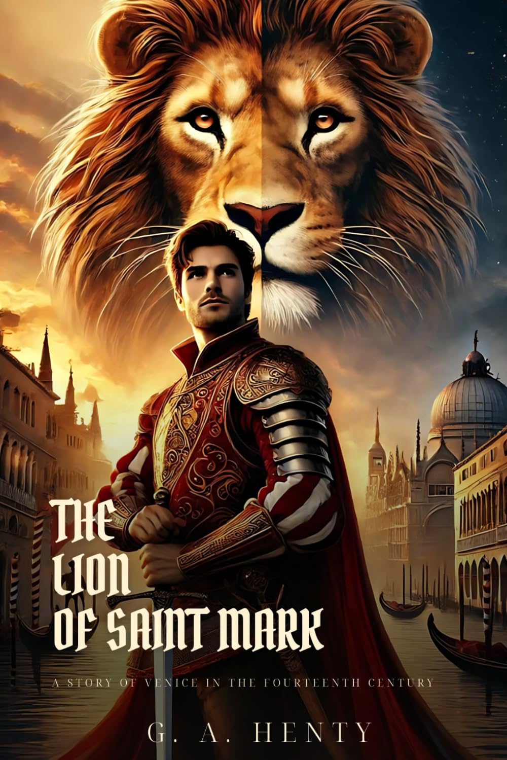 THE LION OF SAINT MARK: A Story Of Venice In The Fourteenth Century : Classic Edition with Complete Original Illustrations