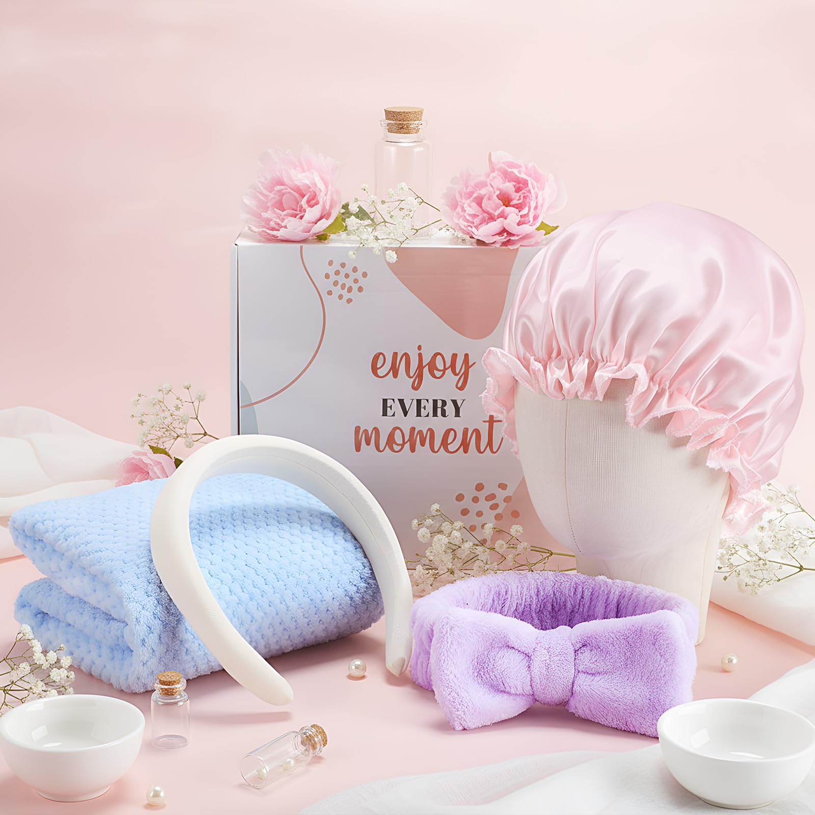 Amazon.com : Sawysine 12 Pcs Gift Basket for Women Morandi  display picture 2