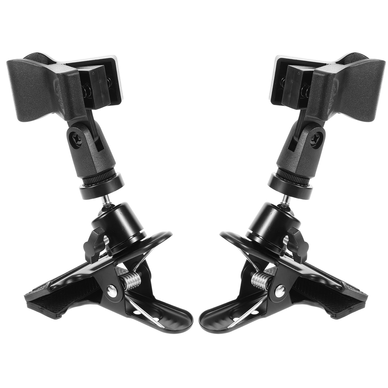 Soporte punto cruz negro de plástico Uonlytech con 2 clips para bordado y manualidades