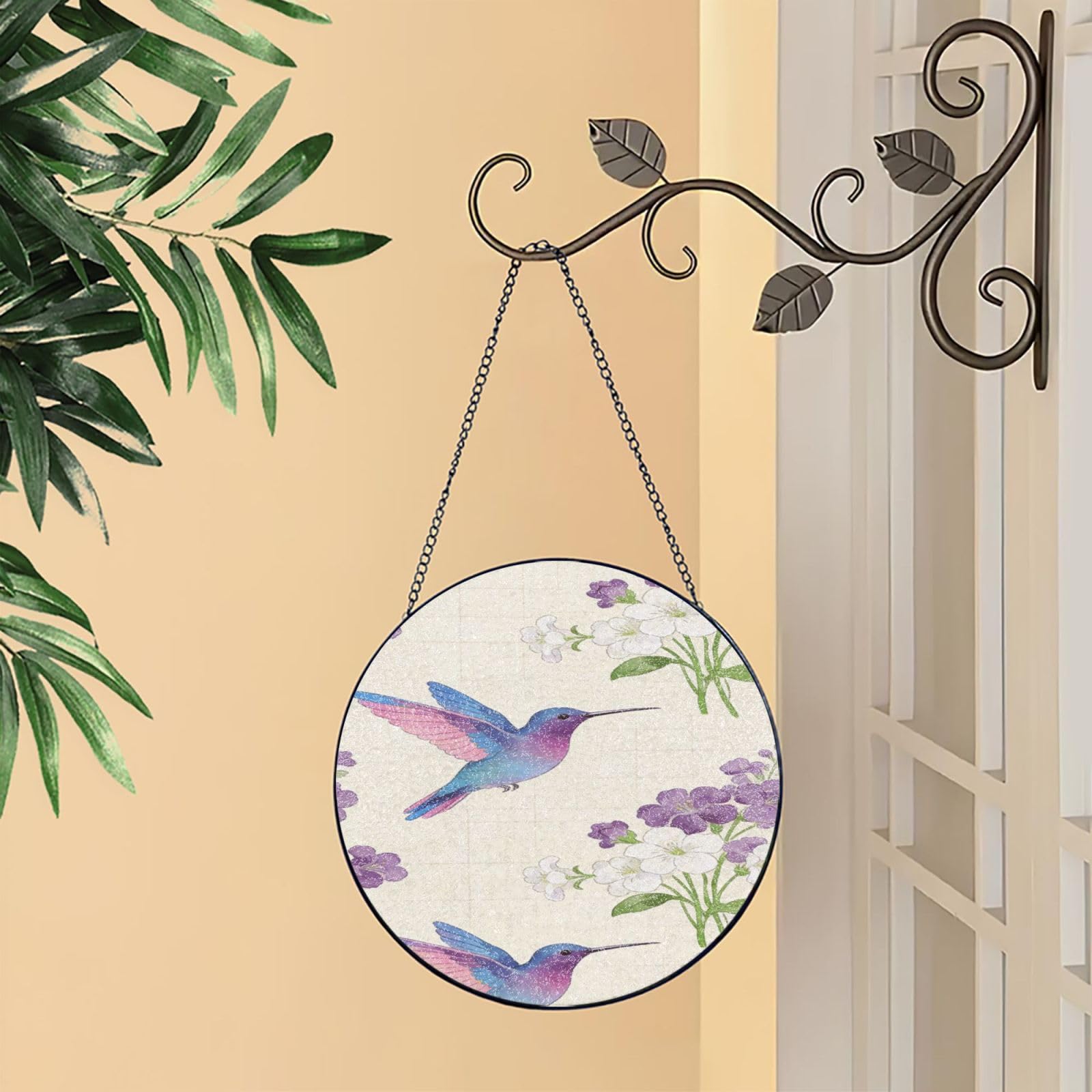 Glas-Sonnenfänger zum Aufhängen für Fenster, Terrasse, Garten