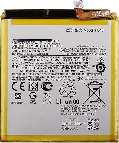 Miniatura 2 de Duotipa Batería KD40 compatible con Moto G8 Plus con kit de herramientas de reparación