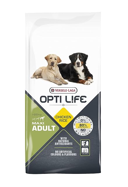 VERSELE-LAGA - OPTI Life Adult Maxi - Pienso para Perros - Razas Grandes - 12,5kg