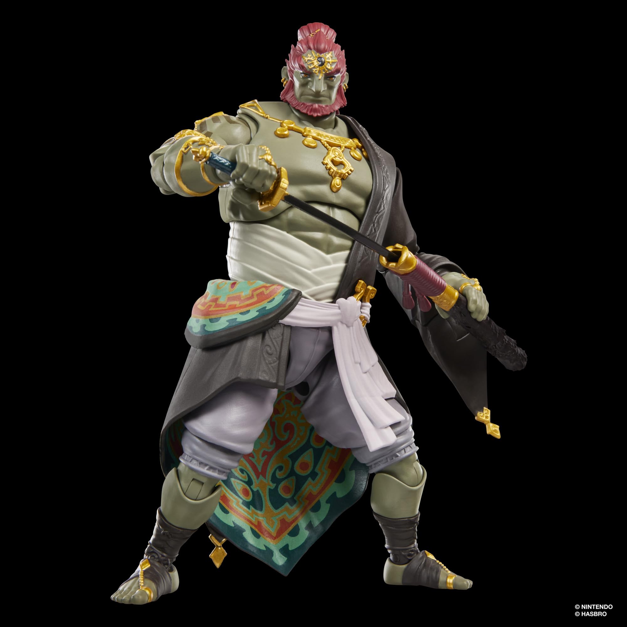 The Legend Of Zelda: Heroes of Hyrule Ganondorf, Tears of the Kingdom, action figure da collezione deluxe da 15 cm