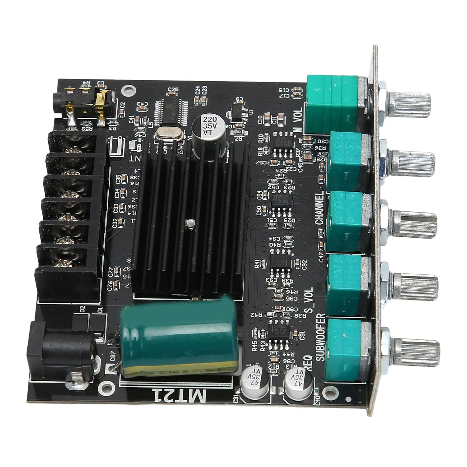 Amplifier Board 2.1 Channel Stereo Adjustable Sound Amplifier Board for
