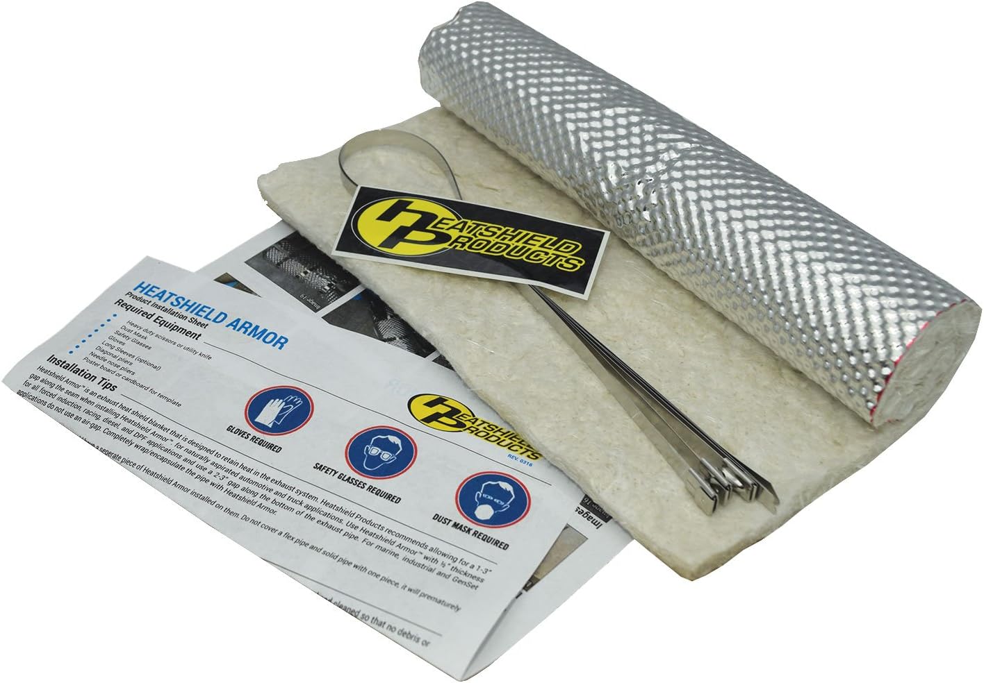 Heatshield Products 177201 Heatshield Armor UTV Kit 12" x 10" x 1/4" Thick
