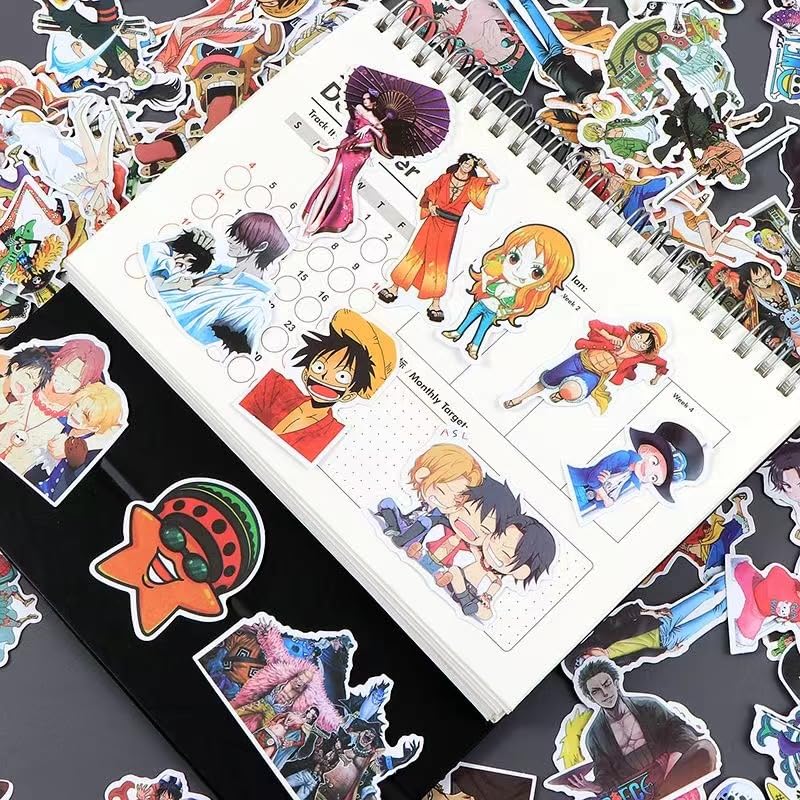 Amazon | セット ワンピース ステッカー 海賊王 アニメ キャラクター