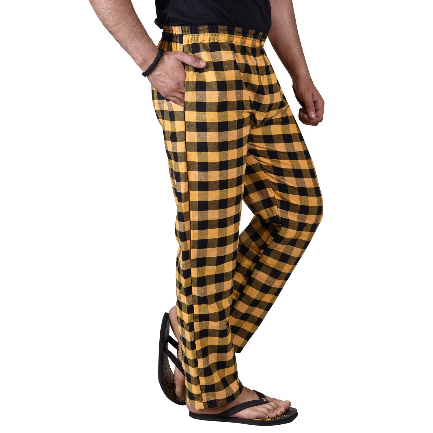 Pure Cotton Pure Comfort Men's Pyjama Bottom Multicolors,- N202612-picture-27