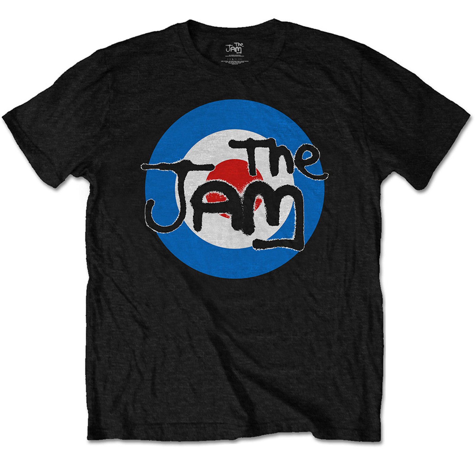 The Jam Spray Logo Official Bullseye MOD Target Unisex T-Shirt up to XXL (Medium, Black)