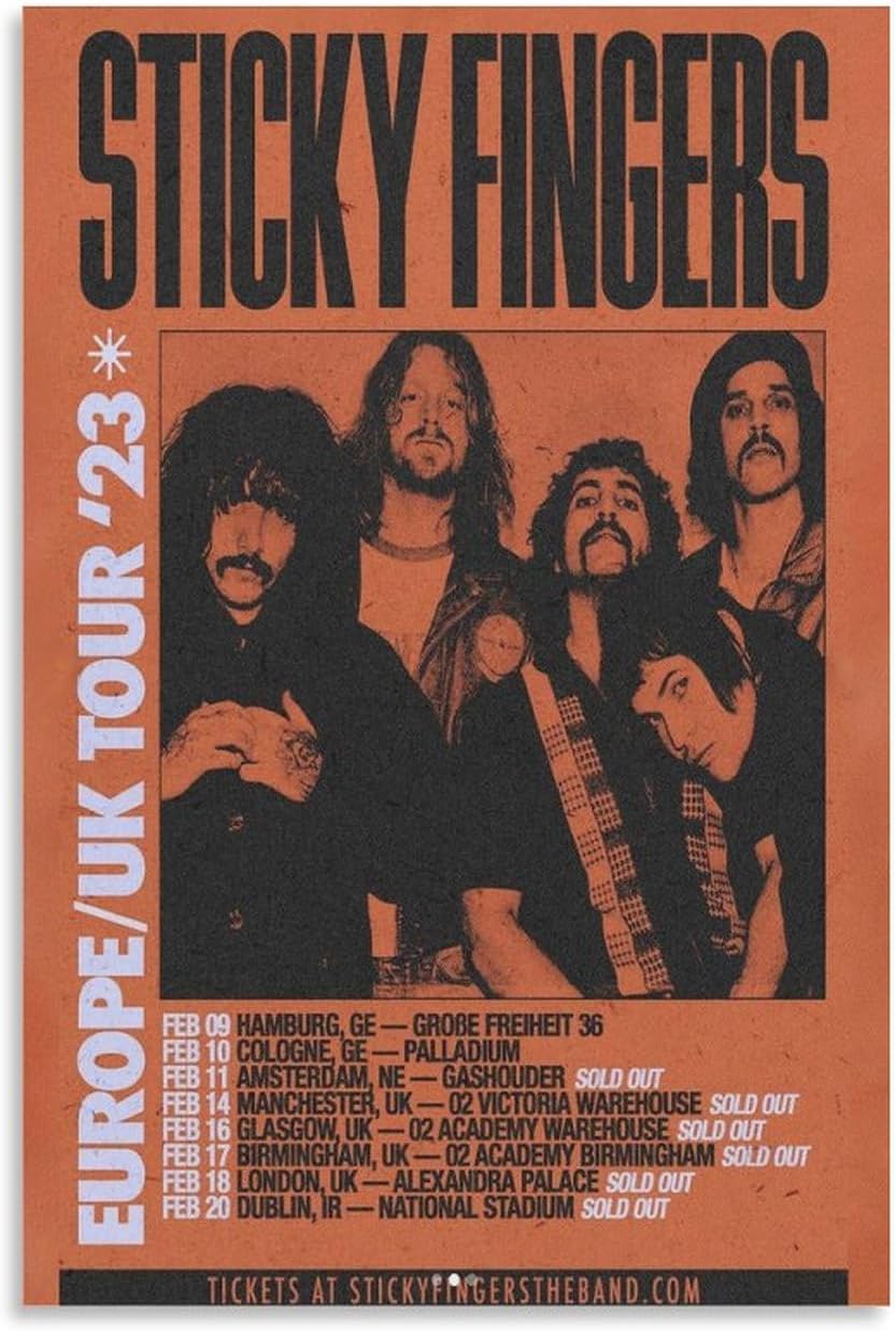 MODEXO Sticky Fingers Canvas Poster Hanging Wall Decoration Print Picture Painting Office Decoration Gift Unframe-style 12x18inch(30x45cm)