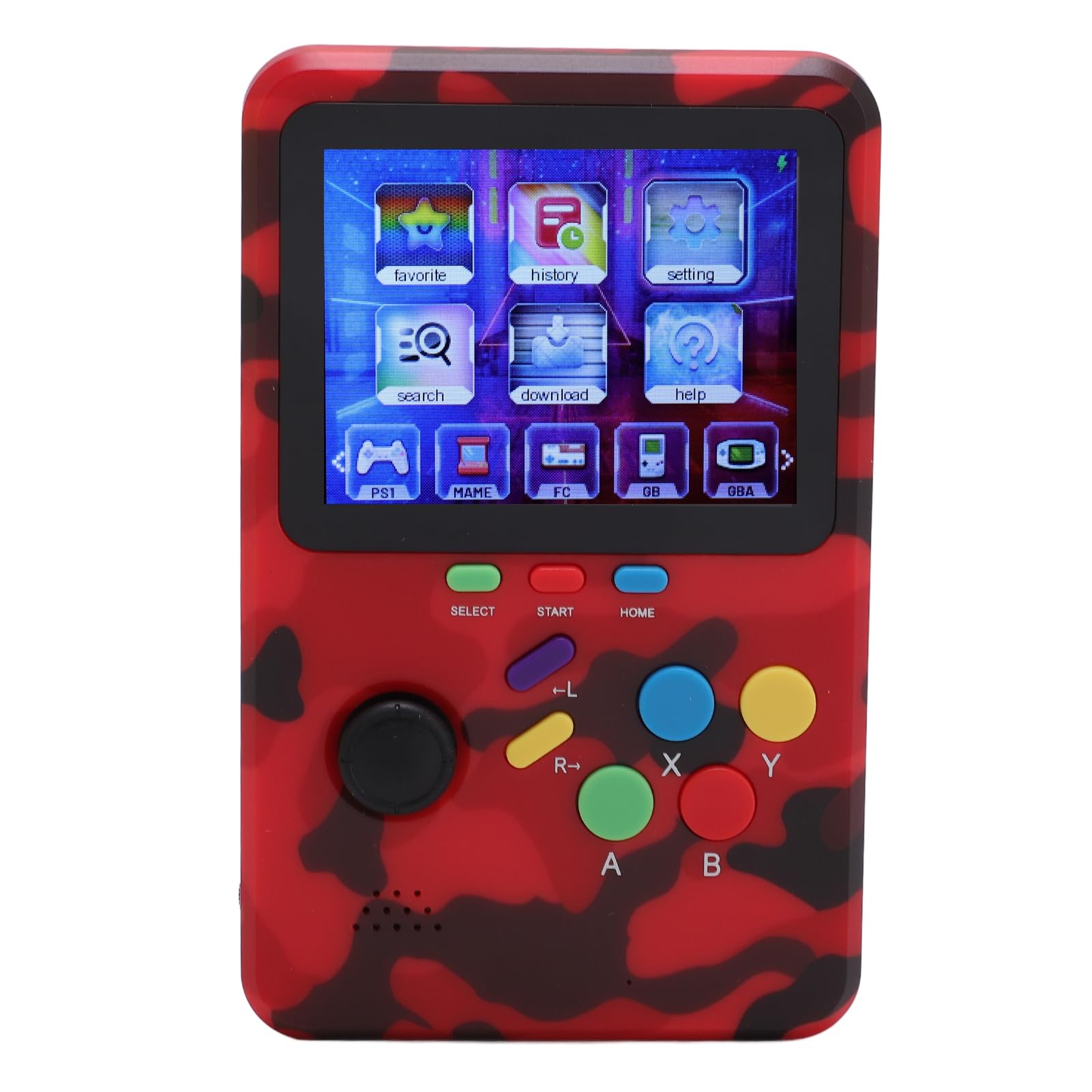 Generic Handheld Video Games Player with Long Battery Life for Retro Gaming Console 2.8 Inch Screen 480x320 Support 10 Emulator for On-the-go Gaming