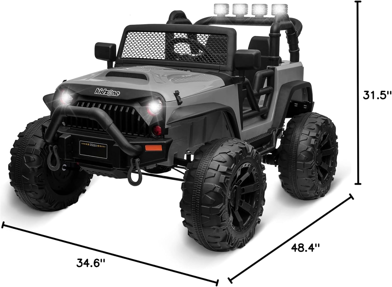 Kidzone Ride On Truck Dimensions