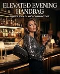 Women's Crescent Shoulder Bags Retro Y2k 90s Hobo Handbags Top Handle Faux Leather Underarm Bag Fashion Clutch Purses