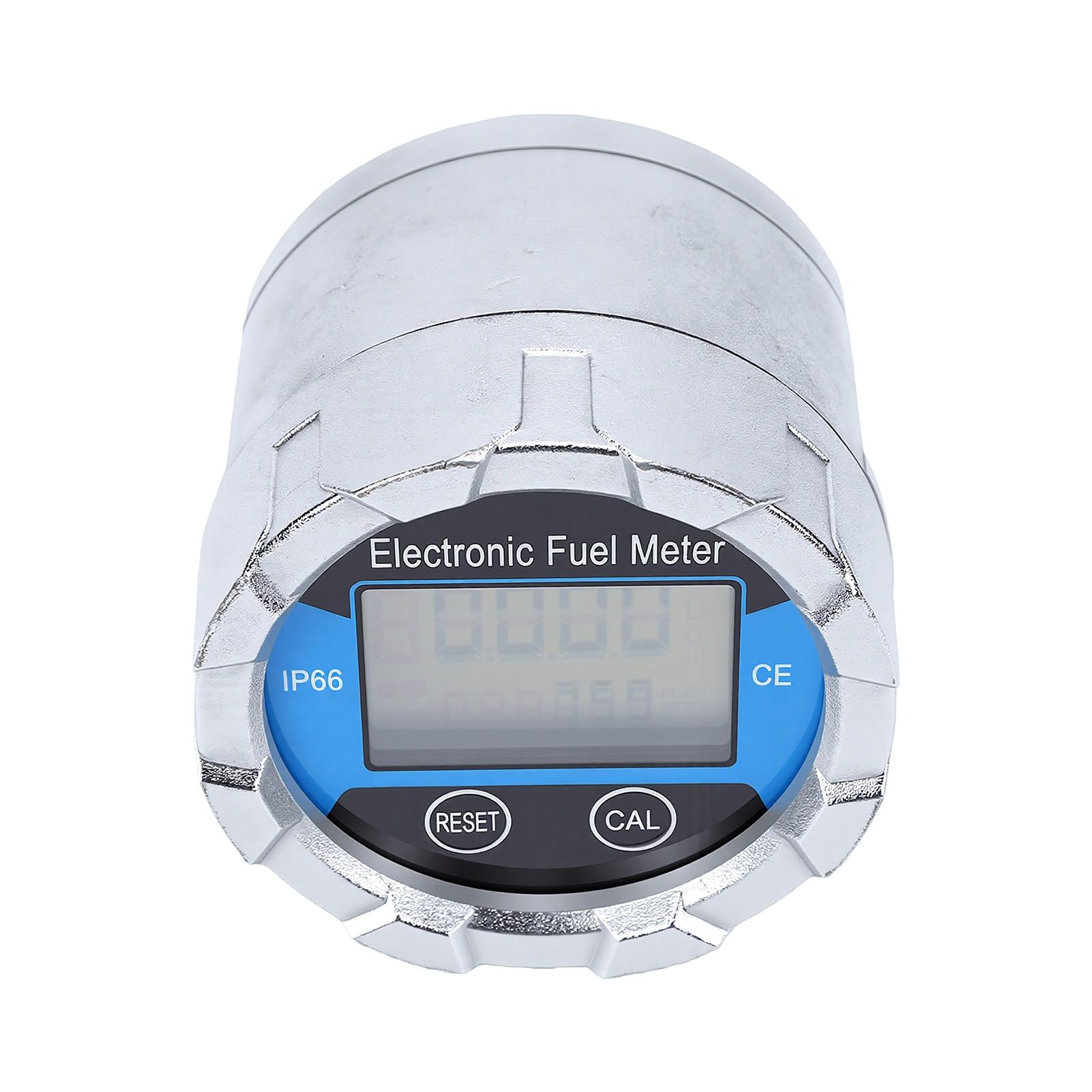 Jeffergarden Caudalímetro Digital G1/2 0.2-20 L/min ±0.5% Precisión con Pantalla LCD y Apagado Automático para Aceite de Motor y Líquidos de Alta Viscosidad