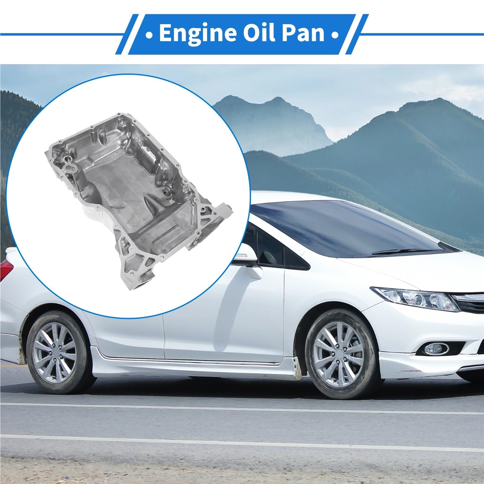Coppa dell'olio‌ Per Honda CR-V Aluminum Alloy
