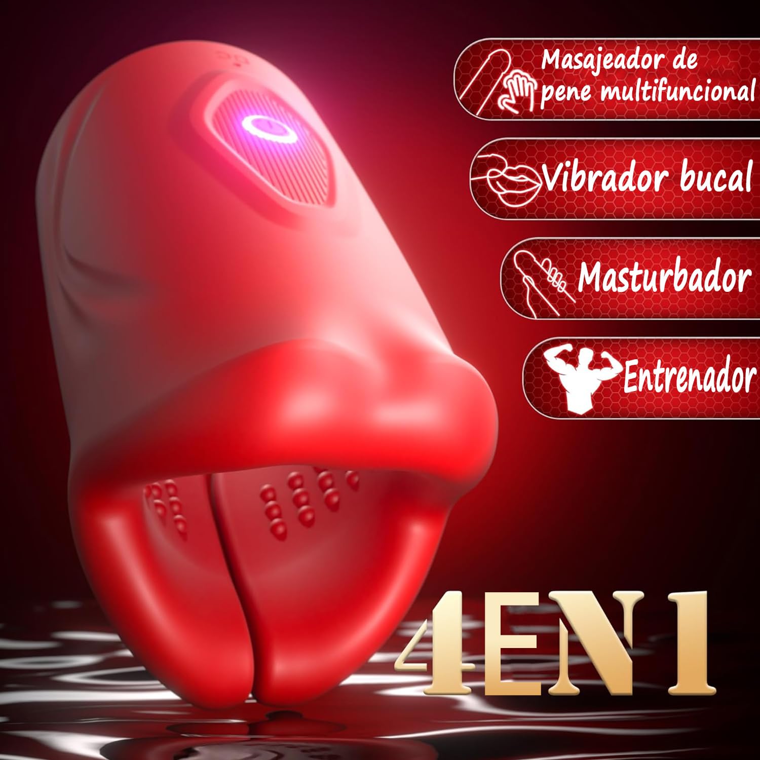 Masturbadors Masculinos Juguetes Sexuales Hombre - Masturbadores Masculino 9 Modos de Vibración Vagina Masturbador hombre Electrico Juquetes Eróticos para Hombre Sexual