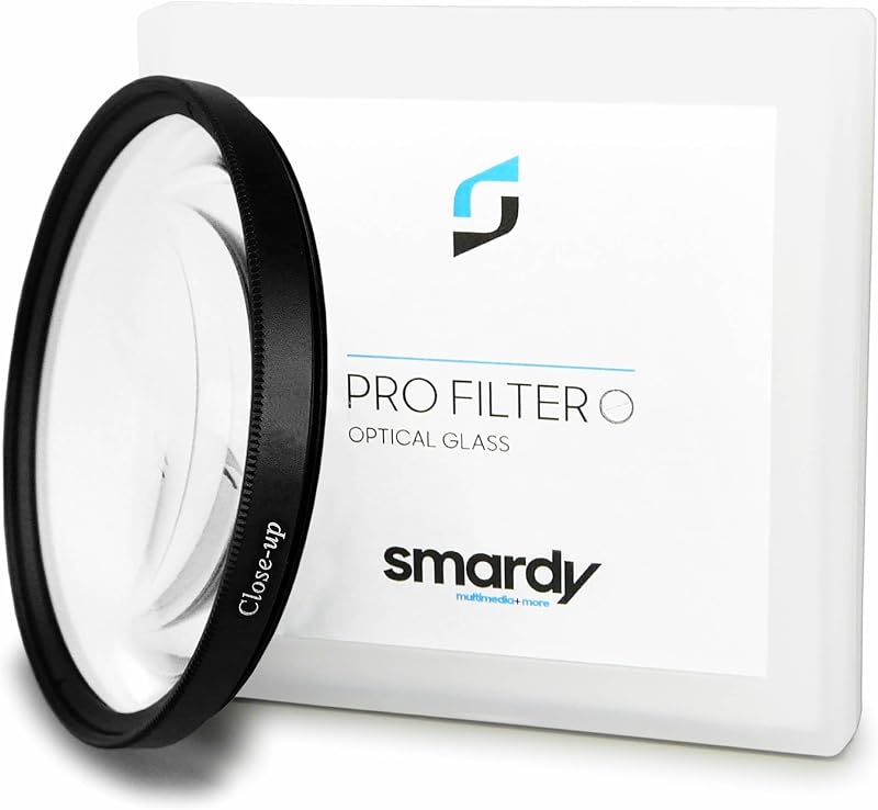 Smardy ND2-ND400 Filtre gris neutre réglable pour Panasonic Lumix DMC-FZ28, DMC-GF6, DMC-GX7 et autres, avecchiffon de nettoyage en microfibre high-tech